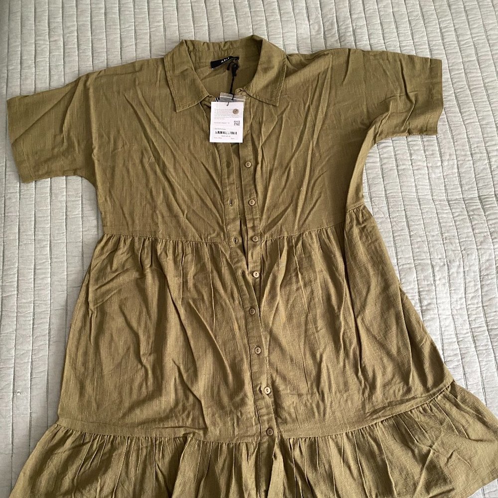 Able Ida shirt dress